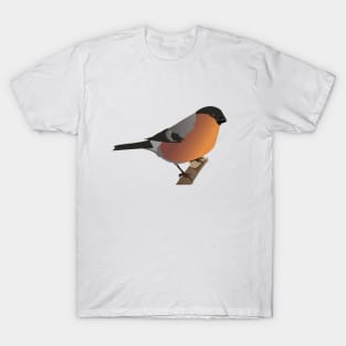 Bullfinch Bird T-Shirt